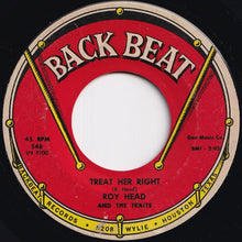 画像をギャラリービューアに読み込む, Roy Head - Treat Her Right / So Long, My Love (7 inch Record / Used)