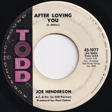 Load image into Gallery viewer, Joe Henderson - Big Love / After Loving You (7 inch Record / Used)