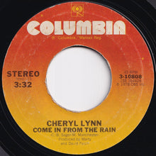 Load image into Gallery viewer, Cheryl Lynn - Got To Be Real / Come In From The Rain (7 inch Record / Used)
