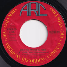 画像をギャラリービューアに読み込む, Earth, Wind & Fire - Let's Groove / (Instrumental) (7 inch Record / Used)