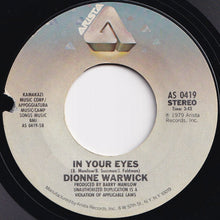 画像をギャラリービューアに読み込む, Dionne Warwick - I'll Never Love This Way Again / In Your Eyes (7 inch Record / Used)
