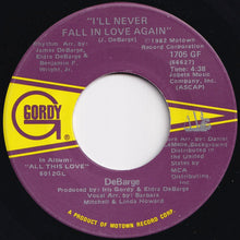 Load image into Gallery viewer, DeBarge - Time Will Reveal / I'll Never Fall In Love Again (7 inch Record / Used)