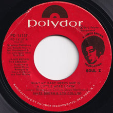 画像をギャラリービューアに読み込む, James Brown, Lyn Collins - What My Baby Needs Now Is A Little More Lovin' / This Guy - This Girl's In Love With You (7 inch Record / Used)