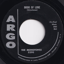 Load image into Gallery viewer, Monotones - Book Of Love / You Never Loved Me (7 inch Record / Used)