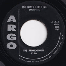 Load image into Gallery viewer, Monotones - Book Of Love / You Never Loved Me (7 inch Record / Used)