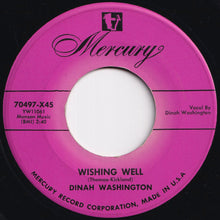 画像をギャラリービューアに読み込む, Dinah Washington - Teach Me Tonight / Wishing Well (7 inch Record / Used)