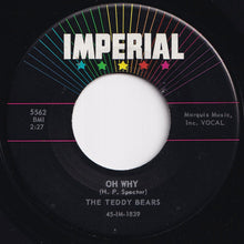 Load image into Gallery viewer, Teddy Bears - Oh Why / I Don't Need You Anymore (7 inch Record / Used)