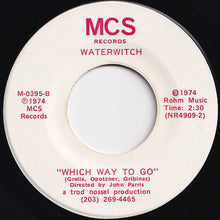 画像をギャラリービューアに読み込む, Waterwitch - Bump / Which Way To Go (7 inch Record / Used)