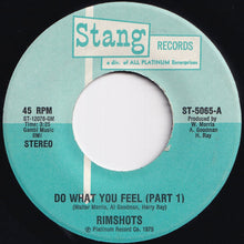 画像をギャラリービューアに読み込む, Rimshots - Do What You Feel (Part 1) / (Part 1) (7 inch Record / Used)