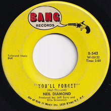 Load image into Gallery viewer, Neil Diamond - Girl, You'll Be A Woman Soon / You'll Forget (7 inch Record / Used)