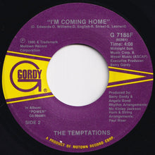 Load image into Gallery viewer, Temptations - Struck By Lightning Twice / I'm Coming Home (7 inch Record / Used)