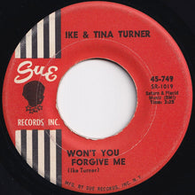画像をギャラリービューアに読み込む, Ike & Tina Turner - It's Gonna Work Out Fine / Won't You Forgive Me (7 inch Record / Used)
