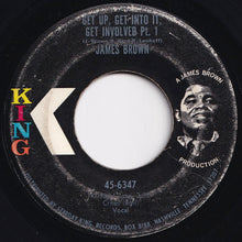 Load image into Gallery viewer, James Brown - Get Up, Get Into It, Get Involved (Part 1) / (Part 2) (7 inch Record / Used)