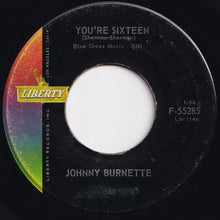 Load image into Gallery viewer, Johnny Burnette - You're Sixteen / I Beg Your Pardon (7 inch Record / Used)