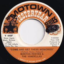 Load image into Gallery viewer, Martha Reeves & The Vandellas - Love Is Like A Heat Wave / Come And Get These Memories (7 inch Record / Used)