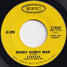 Load image into Gallery viewer, Donovan - Hurdy Gurdy Man / Teen Angel (7 inch Record / Used)
