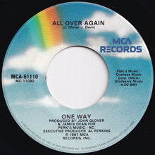 Load image into Gallery viewer, One Way - Push / All Over Again (7 inch Record / Used)