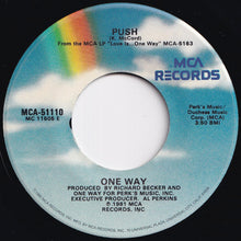 Load image into Gallery viewer, One Way - Push / All Over Again (7 inch Record / Used)