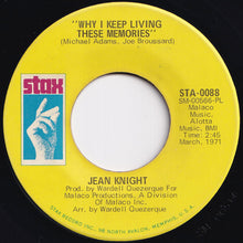 画像をギャラリービューアに読み込む, Jean Knight - Mr. Big Stuff / Why I Keep Living These Memories (7 inch Record / Used)