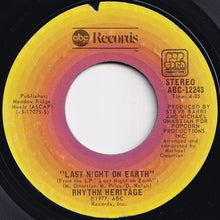 画像をギャラリービューアに読み込む, Rhythm Heritage - Theme From Rocky (Gonna Fly Now) / Last Night On Earth (7 inch Record / Used)