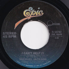 画像をギャラリービューアに読み込む, Michael Jackson - Don't Stop 'Til You Get Enough / I Can't Help It (7 inch Record / Used)