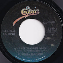 画像をギャラリービューアに読み込む, Michael Jackson - Don't Stop 'Til You Get Enough / I Can't Help It (7 inch Record / Used)