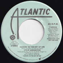 画像をギャラリービューアに読み込む, Steve Arrington - Dancin' In The Key Of Life / Dancin' In The Key Of Life (7 inch Record / Used)