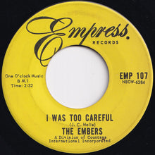 画像をギャラリービューアに読み込む, Embers - Abigail / I Was Too Careful (7 inch Record / Used)