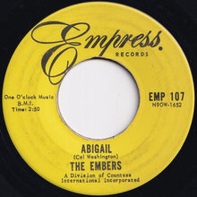 画像をギャラリービューアに読み込む, Embers - Abigail / I Was Too Careful (7 inch Record / Used)