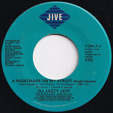 画像をギャラリービューアに読み込む, DJ Jazzy Jeff & The Fresh Prince - A Nightmare On My Street (Single Version) / (Instrumental) (7 inch Record / Used)