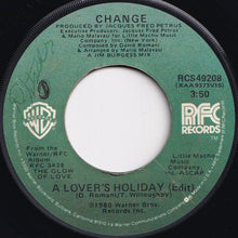 Load image into Gallery viewer, Change - A Lover's Holiday / The End (7 inch Record / Used)