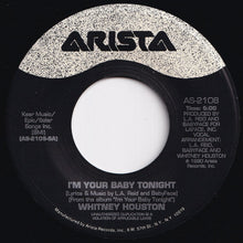 画像をギャラリービューアに読み込む, Whitney Houston - I'm Your Baby Tonight / I'm Knockin' (7 inch Record / Used)