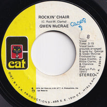 Load image into Gallery viewer, Gwen McCrae - Rockin' Chair / It Keeps On Raining (7 inch Record / Used)