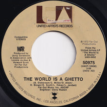 Load image into Gallery viewer, War - The World Is A Ghetto / Four Cornered Room (7 inch Record / Used)
