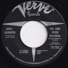 画像をギャラリービューアに読み込む, Stan Getz, Joao Gilberto - The Girl From Ipanema / Blowin' In The Wind (7 inch Record / Used)