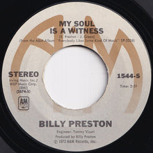 Load image into Gallery viewer, Billy Preston - Nothing From Nothing / My Soul Is A Witness (7 inch Record / Used)