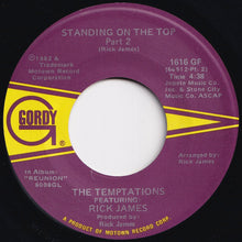 画像をギャラリービューアに読み込む, Temptations, Rick James - Standing On The Top (Part 1) / (Part 2) (7 inch Record / Used)