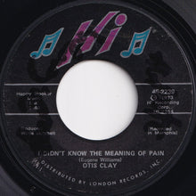Load image into Gallery viewer, Otis Clay - I Didn't Know The Meaning Of Pain / I Can't Make It Alone (7 inch Record / Used)
