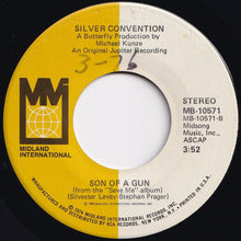 画像をギャラリービューアに読み込む, Silver Convention - Get Up And Boogie (That's Right) / Son Of A Gun (7 inch Record / Used)