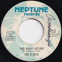 画像をギャラリービューアに読み込む, O'Jays - One Night Affair / There's Someone (Waiting Back Home) (7 inch Record / Used)