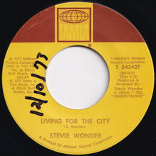 画像をギャラリービューアに読み込む, Stevie Wonder - Living For The City / Visions (7 inch Record / Used)