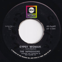 画像をギャラリービューアに読み込む, Impressions - Gypsy Woman / As Long As You Love Me (7 inch Record / Used)