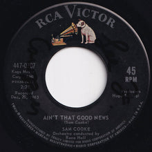 画像をギャラリービューアに読み込む, Sam Cooke - Ain't That Good News / Little Red Rooster (7 inch Record / Used)