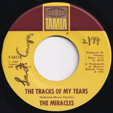 Load image into Gallery viewer, Miracles - The Tracks Of My Tears / A Fork In The Road (7 inch Record / Used)