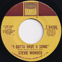 Load image into Gallery viewer, Stevie Wonder - Heaven Help Us All / I Gotta Have A Song (7 inch Record / Used)
