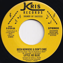 Load image into Gallery viewer, Little Joe Blue - Wasn't Born Yesterday / Been Nowhere & Don't Care (7 inch Record / Used)