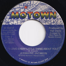 Load image into Gallery viewer, Jermaine Jackson - Castles Of Sand / I Love Every Little Thing About You (7 inch Record / Used)