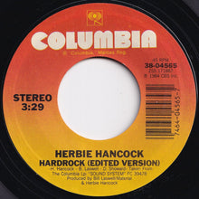 画像をギャラリービューアに読み込む, Herbie Hancock - Hardrock (Short Version) / (Edited Version) (7 inch Record / Used)