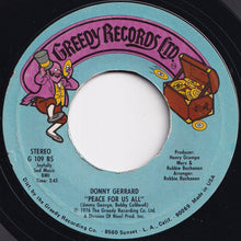 Load image into Gallery viewer, Donny Gerrard - Stay Awhile With Me / Peace For Us All (7 inch Record / Used)