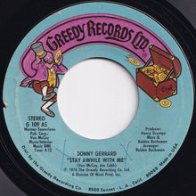Load image into Gallery viewer, Donny Gerrard - Stay Awhile With Me / Peace For Us All (7 inch Record / Used)